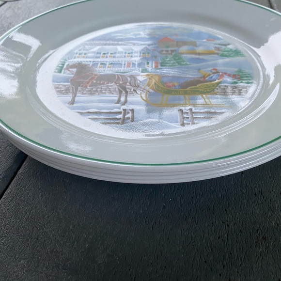 4 Corelle Country Memories 10.25” Dinner Plates - Picture 8 of 9